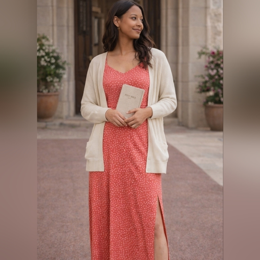NWT 41 Hawthorne Beatriz Maxi Dress with Side Slit Size XXl